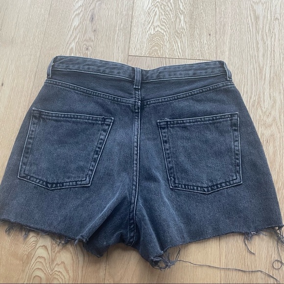 NWT TOPSHOP MOM BLACK SHORTS - 6 - Picture 4 of 11